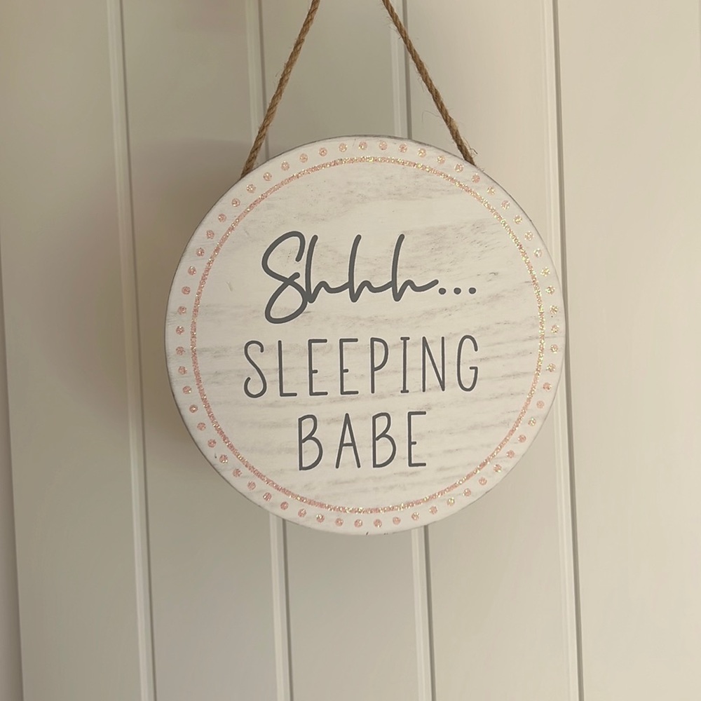 Hobby lobby baby sign